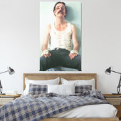 1976年のピューギリスト キャンバスプリント (インサイチュ (寝室))