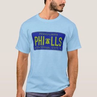 1976年のペンシルバニアのナンバープレートのワイシャツ Tシャツ