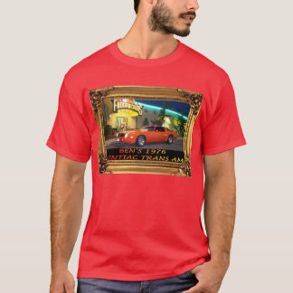 1976年のTRANS AM T-SHIRT-COLOR Tシャツ