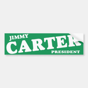 1976年のVintageジミー・カーターの大統領のバンパーステッカー バンパーステッカー