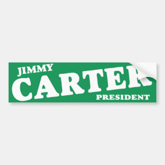 1976年のVintageジミー・カーターの大統領のバンパーステッカー バンパーステッカー