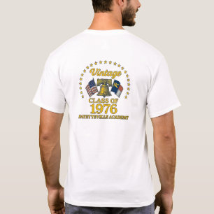 1976年フェイエットビル・アカデミー同窓会Tシャツ Tシャツ