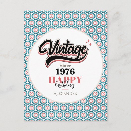 1976年ヴィンテージ ポストカード (正面)