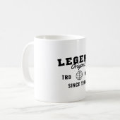 1976年生まれの伝説 コーヒーマグカップ (正面左)
