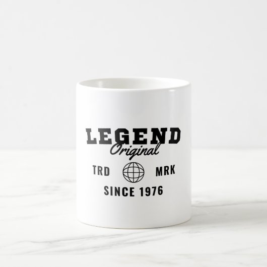 1976年生まれの伝説 コーヒーマグカップ (中央)