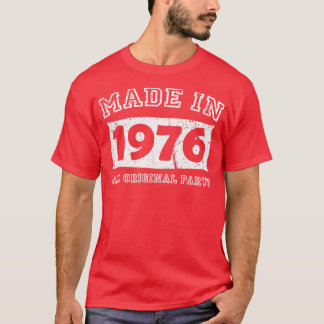 1976年製オリジナル部品誕生日ギフト動揺して Tシャツ