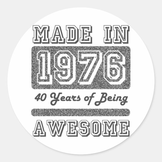 1976年製 ラウンドシール (正面)