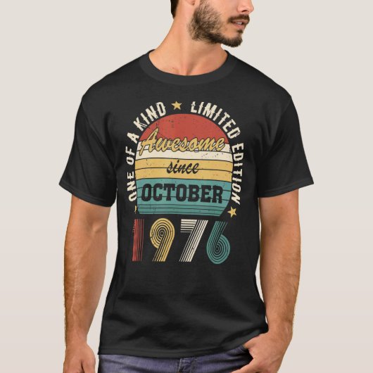 1976年10月素晴らしハッピーバースデー以降 Tシャツ (正面)