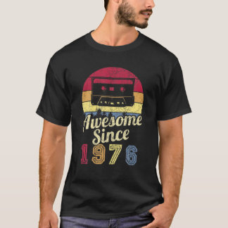 1976年45歳素晴らしヴィンテージ以来45歳 Tシャツ