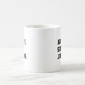1976年7月生まれのかっこいい50歳の誕生日 コーヒーマグカップ (中央)