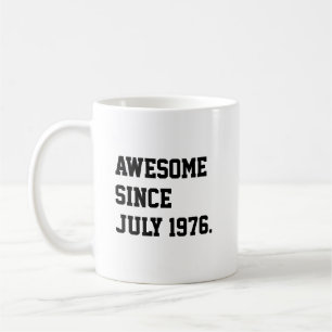 1976年7月生まれのかっこいい50歳の誕生日 コーヒーマグカップ