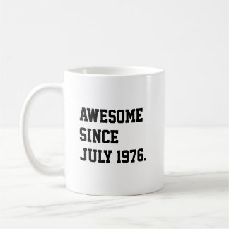 1976年7月生まれのかっこいい50歳の誕生日 コーヒーマグカップ