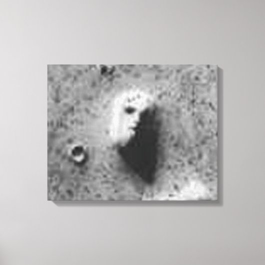 1976年7月25日バイキングオービター1画像(35a72) キャンバスプリント (正面)