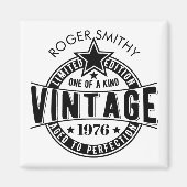 1976年 50歳の誕生日 ヴィンテージ 完熟 マグネット (正面)