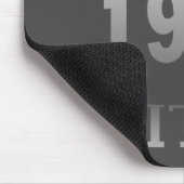 1976生まれ年生誕限定版 マウスパッド (コーナー)