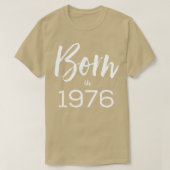 1976生まれ年 Tシャツ (デザイン正面)