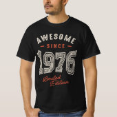 1976素晴らし年から46番目の誕生日レトロクラシック Tシャツ (正面)
