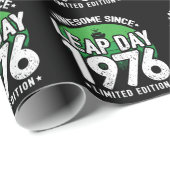 1976素晴らし年閏年日以後2月29誕生日 ラッピングペーパー (ロールコーナー)