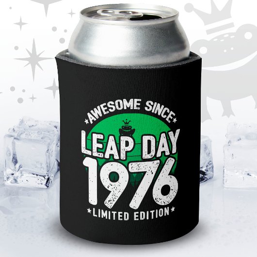 1976素晴らし年閏年日以後2月29誕生日 缶クーラー