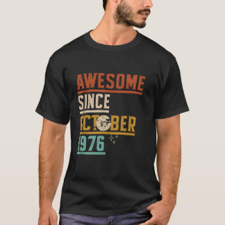 1976素晴らし年10月以来ムーンキャットこうもり不気味ハル Tシャツ