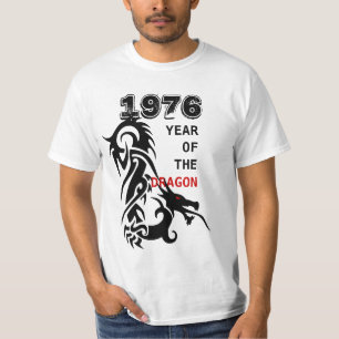 1976辰年の入れ墨のティーのカスタムのグループ Tシャツ