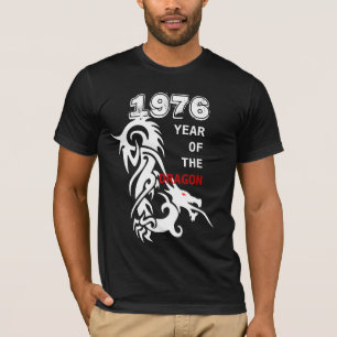 1976辰年の入れ墨のティーのカスタムのグループ Tシャツ