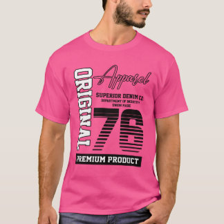 1976 ビンテージ 誕生日プレゼント レトロ ギフト Tシャツ
