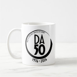 1976-2026 50周年記念 ブラックマグカップ コーヒーマグカップ