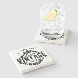 1976 50th Birthday Vintage Aged to perfection ストーンコースター