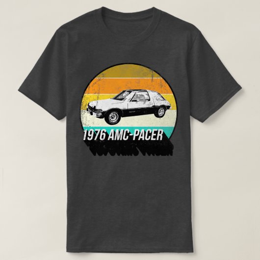 1976 AMCペーサー Tシャツ (デザイン正面)