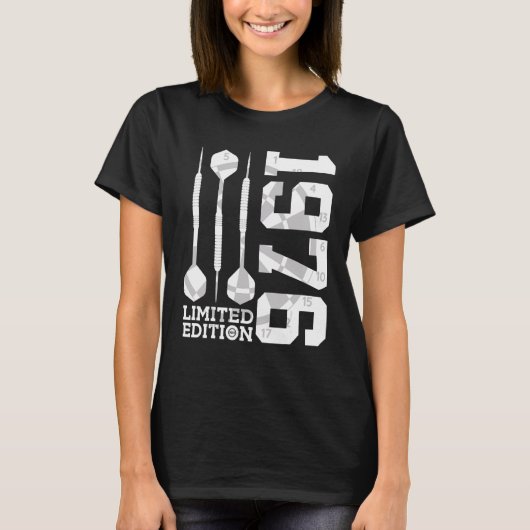 1976 DARTS 46TH BIRTHDAY Tシャツ (正面)