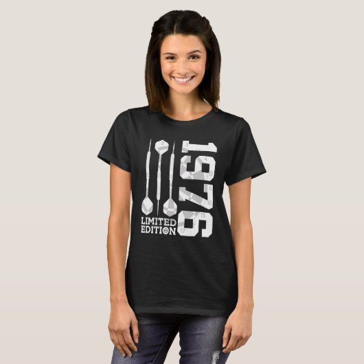 1976 DARTS 46TH BIRTHDAY Tシャツ (正面フル)