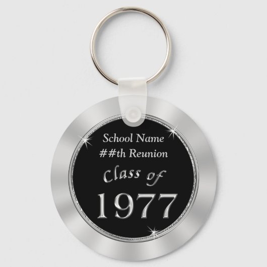 1977クラス懇親会お土産あなたのテキスト キーホルダー (正面)