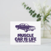 1977シボレーエルカミーノ ポストカード (スタンド正面)