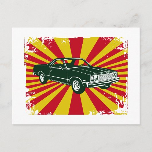 1977シボレーエルカミーノ ポストカード (正面)