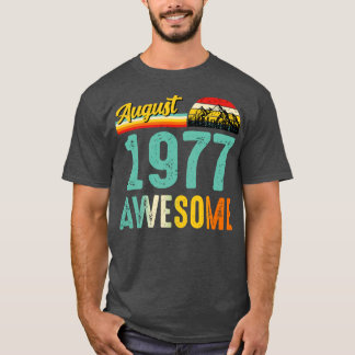 1977威厳がある誕生日ギフトシャツヴィンテージ威厳がある197 Tシャツ