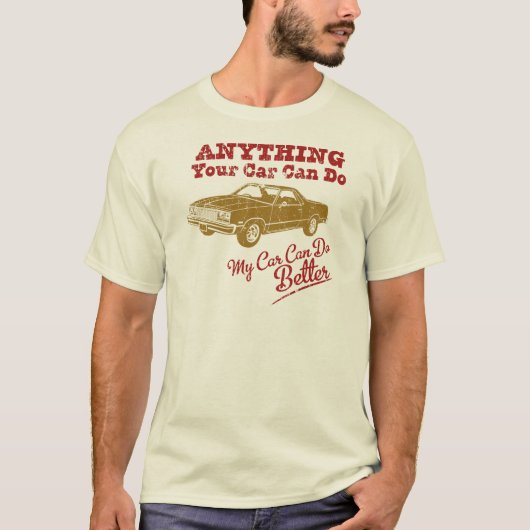 1977年のシボレーEl Camino Tシャツ (正面)
