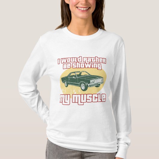 1977年のシボレーEl Camino Tシャツ (正面)