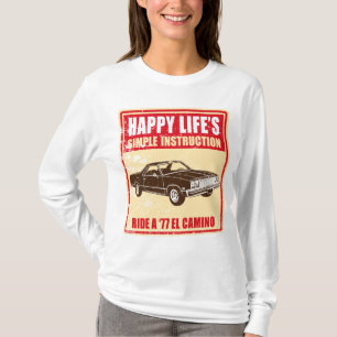 1977年のシボレーEl Camino Tシャツ