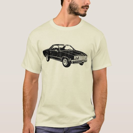 1977年のシボレーEl Camino Tシャツ (正面)