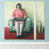 1977年のショップ キャンバスプリント (インサイチュ (ウッドフロア))