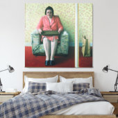 1977年のショップ キャンバスプリント (インサイチュ (寝室))