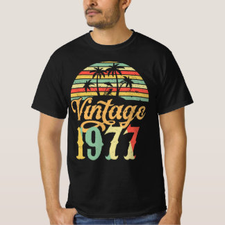 1977年ハッピーバースデーギフト、ヴィンテージ1977年Me Tシャツ