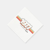 1977年伝説の誕生 スタンダードカクテルナプキン (角)