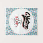 1977年製ヴィンテージ タペストリー (正面(横))