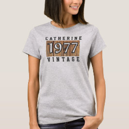 1977年誕生Tシャツ Tシャツ