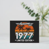 1977年限定復刻エディション 1977年からすごい ポストカード (スタンド正面)