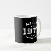 1977年限定版誕生日 コーヒーマグカップ (正面右)