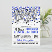 1977年高等学校大学懇親会招待状 招待状 (スタンド正面)