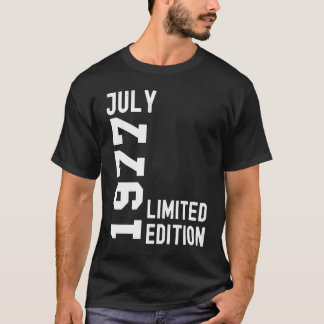 1977年7月ハッピーバースデーパーティー Tシャツ
